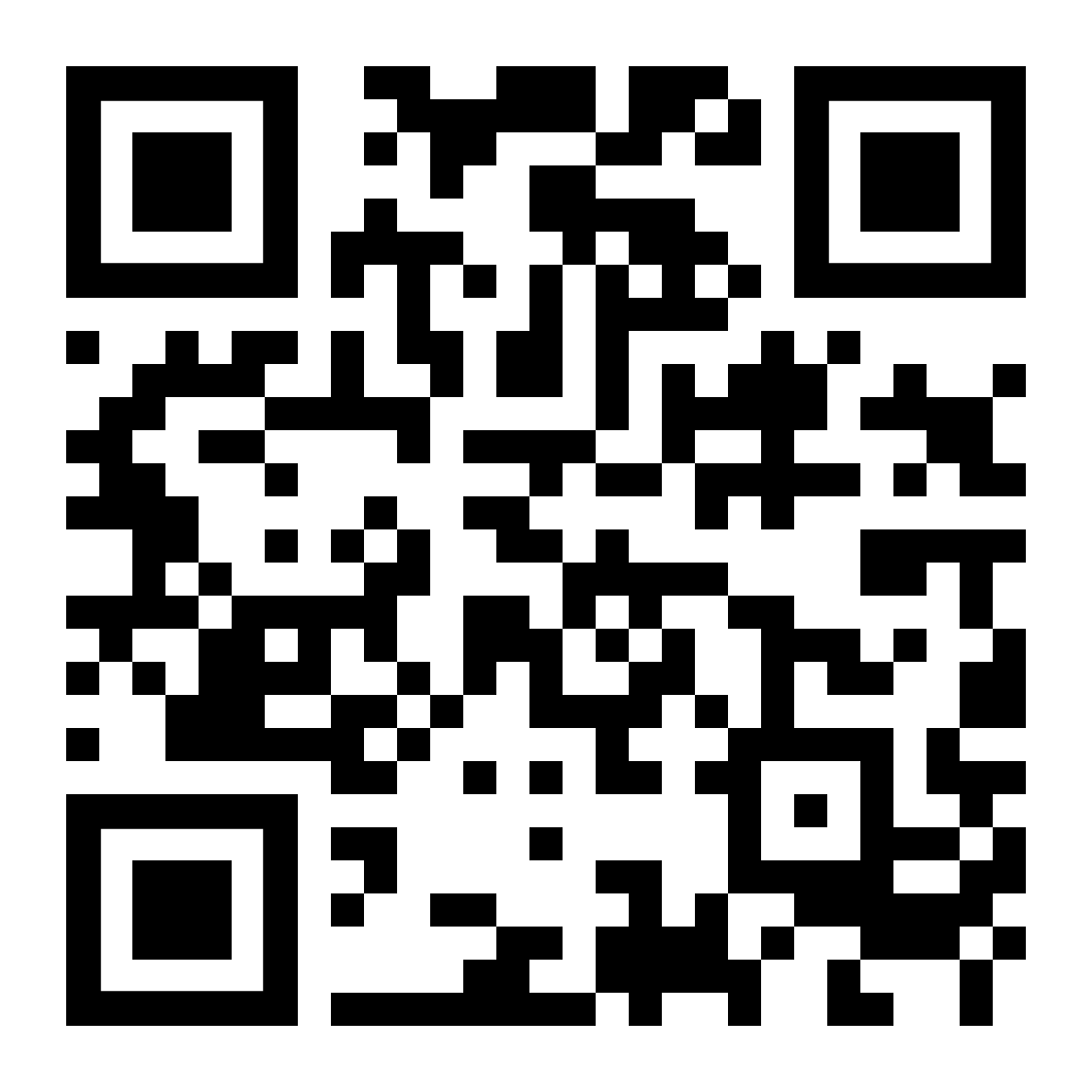QR код за отваряне на профила на мобилен